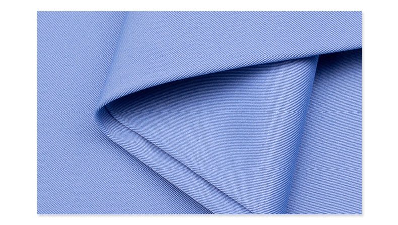 精密纺双面卡医护面料#蓝色